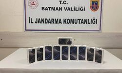 Batman'da 10 kaçak cep telefonu ele geçirildi