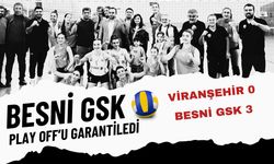 VİRANŞEHİR VOLEYBOL SK 0  -  3 BESNİ GSK