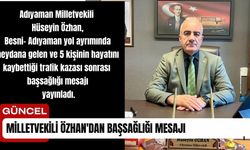 Milletvekili Özhan'dan Başsağlığı Mesajı