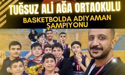 Tuğsuz Aliağa Ortaokulu, Basketbol'da Adıyaman Şampiyonu!