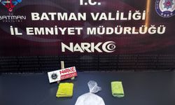 Batman'da yasaklı madde  operasyonunda 2 şüpheli tutuklandı