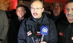 Siirt'te 10 katlı binada çıkan yangın söndürüldü