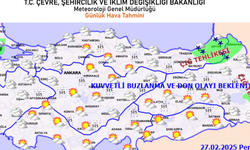 Meteoroloji'den  Don ve Çığ Tehlikesi Uyarısı!