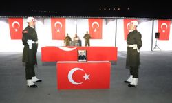 Şırnak'ta şehit olan asker için tören düzenlendi