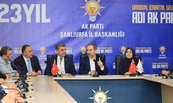 AK Parti'li Şen, Şanlıurfa'da ziyaretlerde bulundu