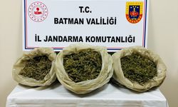 Batman'da 21 kilo 600 gram kubar esrar ele geçirildi