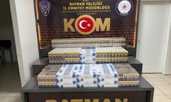 Batman'da gümrük kaçağı 5 bin 380 paket sigara ele geçirildi