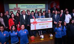 Gaziantep'te amatör spor kulüplerine 10 milyon lira destek