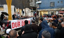 İsrail'in Gazze yönelik saldırıları Batman'da protesto edildi