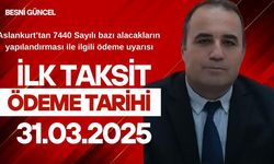 Maliye Uyardı! İlk Taksit 31.03.2025