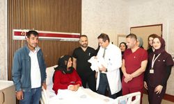 Şanlıurfa'da yaşayan çift 15 yıl sonra  evlat sahibi oldu