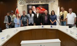 Romanya’dan Gazeteci Heyeti Başkan Tutdere’yi Ziyaret Etti