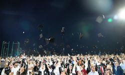 Adıyaman Üniversitesinde mezuniyet coşkusu