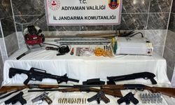 Adıyaman’da kaçak kazıya suçüstü baskın
