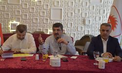 AK Parti Batman Milletvekili Nasıroğlu, kurum müdürleriyle bir araya geldi