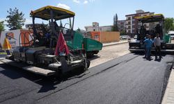 Başkan Tutdere  asfalt çalışmalarını inceledi