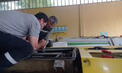 Batman'da halk otobüslerinin klima bakımları yapıldı