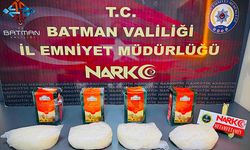 Batman'da uyuşturucuyla yakalanan şüpheli tutuklandı