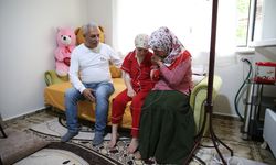 Beynindeki tümör alınan 15 yaşındaki Nur, beyin sapındaki tümör ile mücadele ediyor