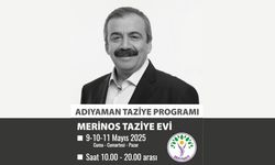 Başkan Coşkun: '9-10-11 Mayıs'ta , Adıyaman Merinos Taziye Evindeyiz