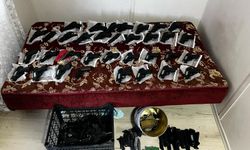 Gaziantep'te 1 el bombası ile 45 silah ele geçirildi