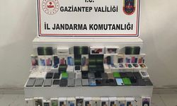 Gaziantep'te 89 gümrük kaçağı cep telefonu ele geçirildi
