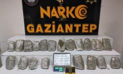 Gaziantep'te narkotik operasyonunda 2 tutuklama