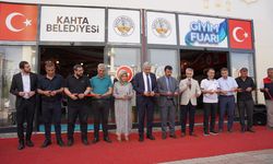 Kahta'da Giyim fuarı hizmete açıldı