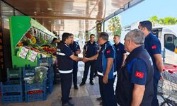 Kahta’da kaldırım işgaline karşı zabıta denetimi  - Videolu Haber