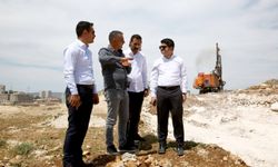 Mardin'de yol çalışmaları devam ediyor