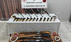 Şanlıurfa'da silah kaçakçılığı operasyonunda 16 şüpheli yakalandı