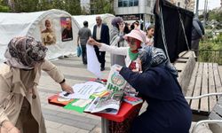 Siirt'te Gazze'ye destek için "Hayır Çarşısı" açıldı
