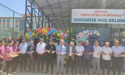 Türkiye Petrolleri Ortaokulu’nda yıl sonu sergisi büyük ilgi gördü