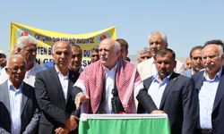 Bayraktar, kuraklıktan etkilenen tarlaları inceledi