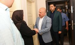 Vali  Varol, Şehit Özer Salik’in ailesini ziyaret etti