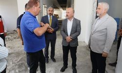 Vali Varol, Tarım ve Orman İl Müdürlüğü inşaatını inceledi