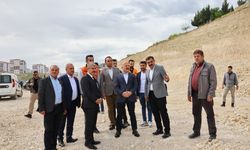 Vali Varol Besni çevre yolunda incelemelerde bulundu