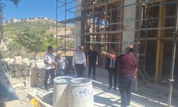 Başkan Alkan  Kurşunlu Cami Restorasyon Çalışmalarını İnceledi