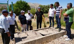 Başkan Tutdere Havşeri su kaynağını inceledi