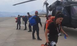 Şırnak'ta kayalıklardan düşen işçi ağır yaralandı