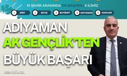 Adıyaman AK Gençlik'ten Büyük Başarı