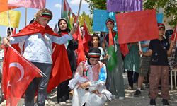Gölbaşın'da İsrail'in Gazze'ye saldırıları protesto edildi