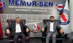Alkayış’tan Memur-Sen’e bayram ziyareti