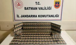 Batman'da gümrük kaçağı 422 paket sigara ele geçirildi