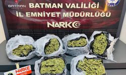 Batman'da kamyonette 5 kilo 400 gram skunk ele geçirildi