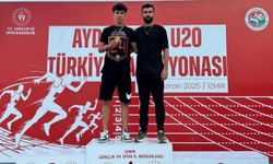 Lise öğrencisi atletizmde Türkiye şampiyonu oldu