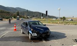 Gaziantep'te 5 kişinin yaralandığı kaza güvenlik kamerasında