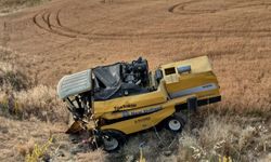 Gaziantep'te biçerdöver ile otomobilin çarpıştığı kazada 3 kişi yaralandı