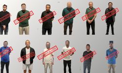 Kırmızı bültenle aranan 12 suçlu Türkiye'ye getirildi