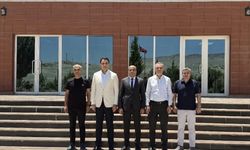 Hasankeyf Kaymakamı İmrak, DSİ Müdürü Demir'i ziyaret etti